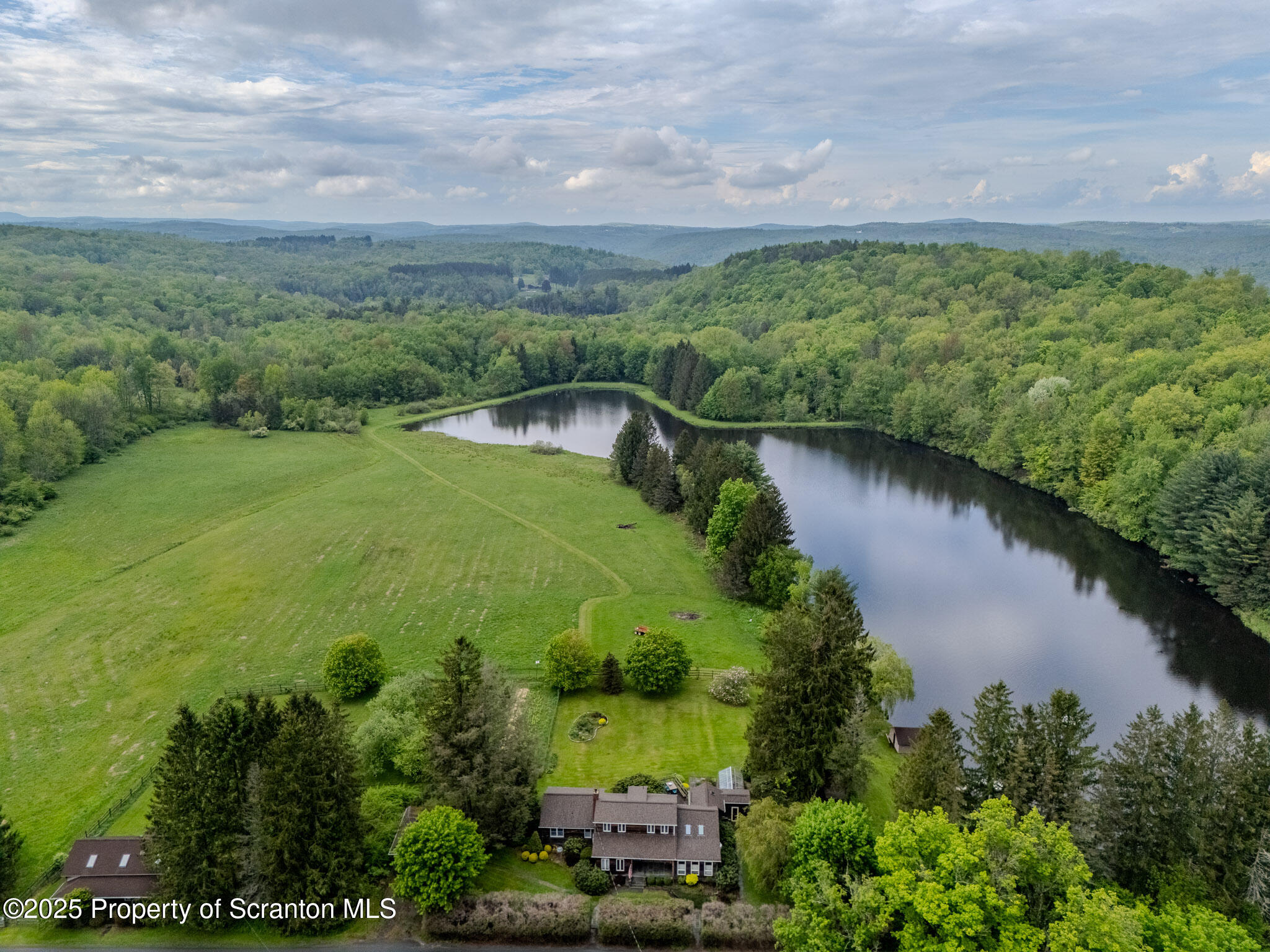 105 Grimms Road Honesdale, PA 18431 - Photo 2 of 107 155 acre lakefront estate