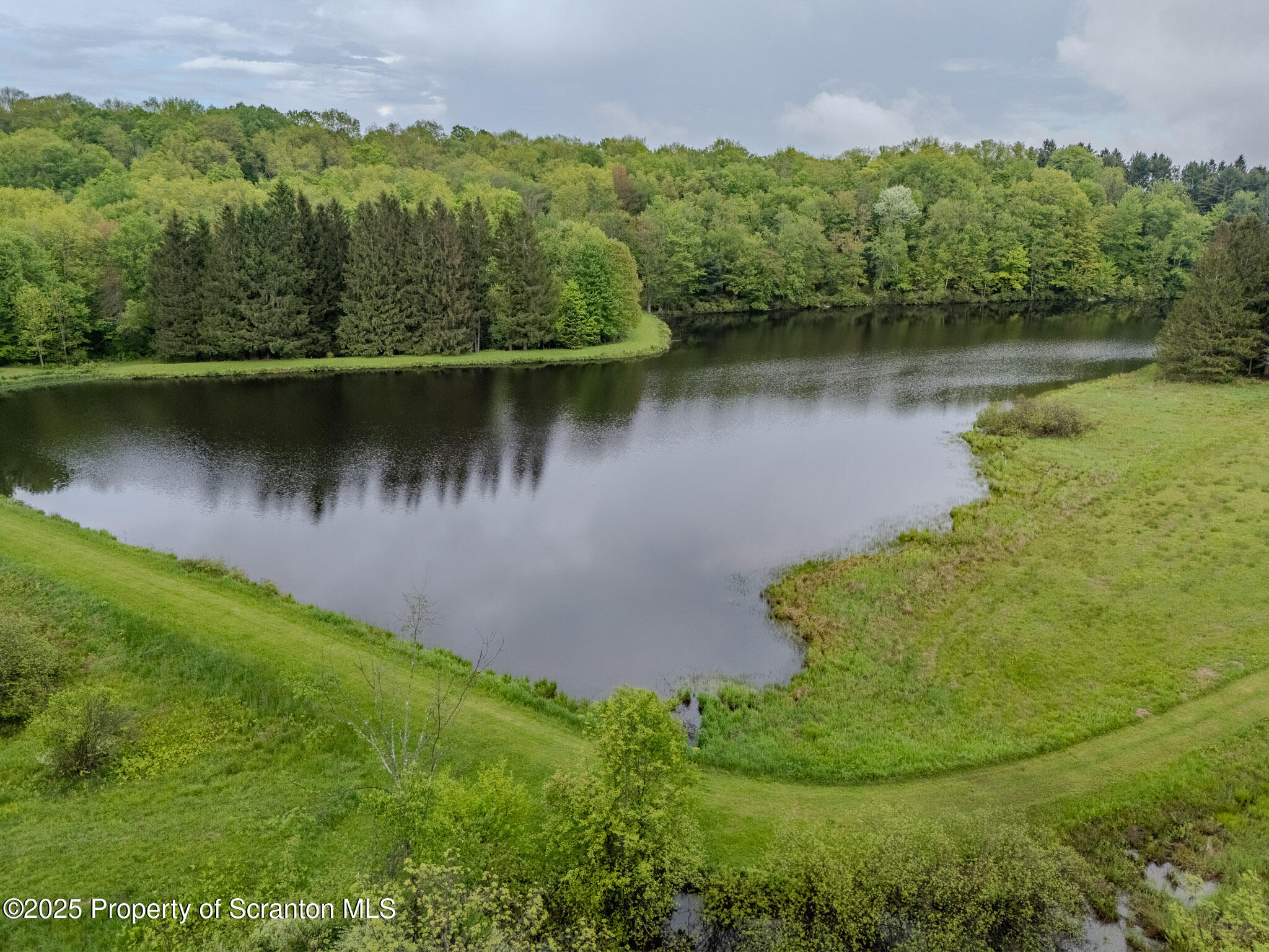 105 Grimms Road Honesdale, PA 18431 - Photo 25 of 107 aerial view lake