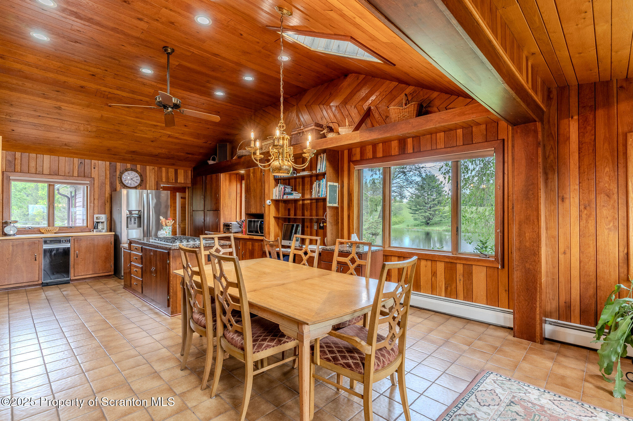 105 Grimms Road Honesdale, PA 18431 - Photo 28 of 107 Main house view of pond from kitchen