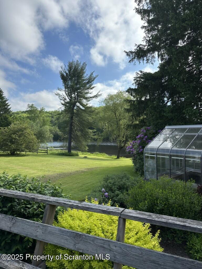 105 Grimms Road Honesdale, PA 18431 - Photo 33 of 107 greenhouse & lake