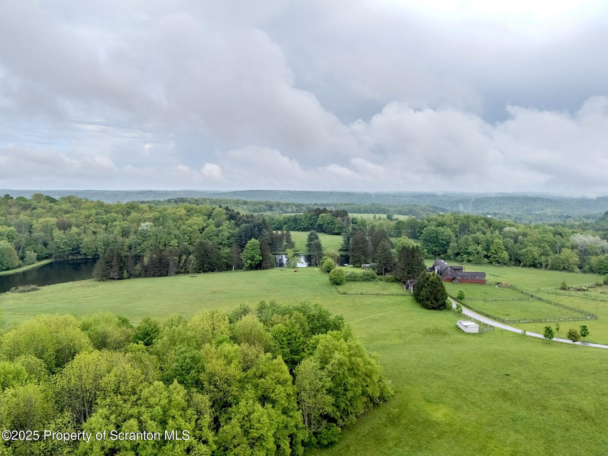 105 Grimms Road Honesdale, PA 18431 - Photo 73 of 107 Aerial View