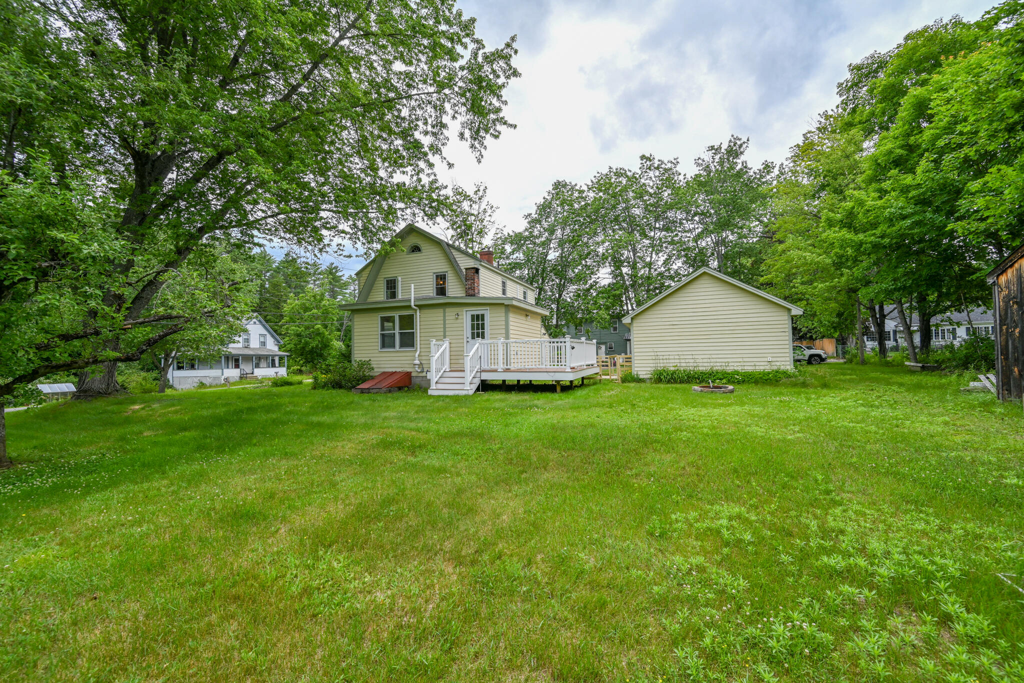 84 Federal Street Parsonsfield, ME 04047 - Photo 49 of 63 Flat back yard