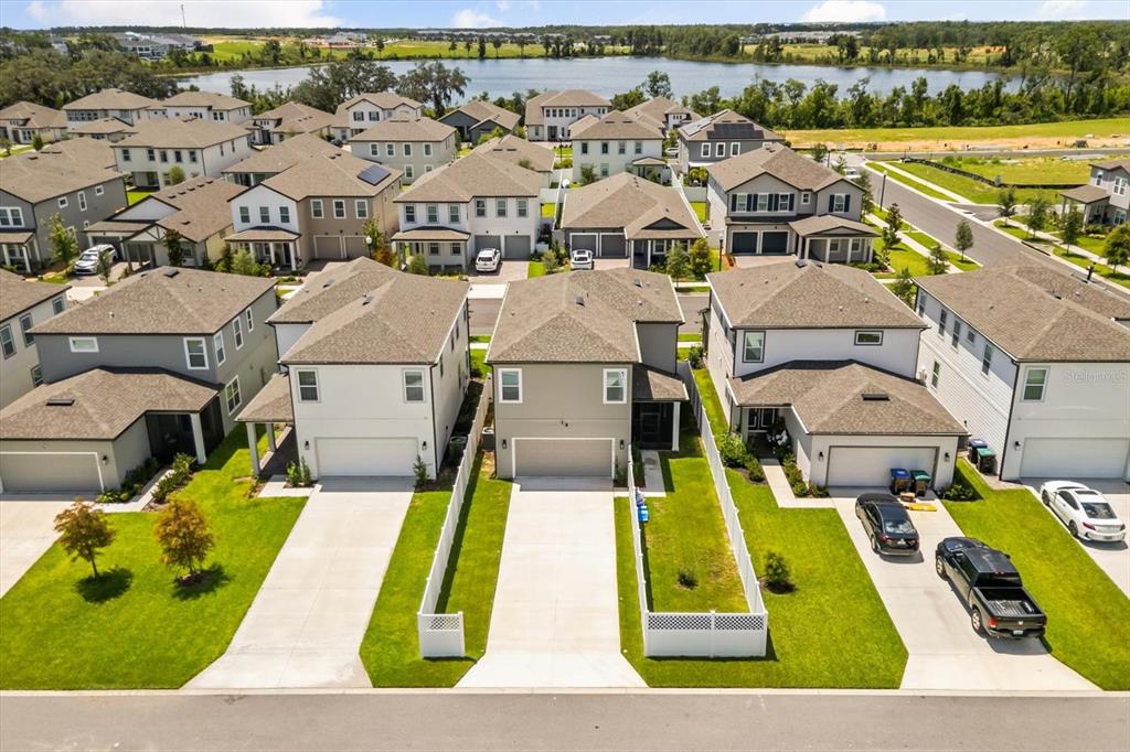 17061 Seville Orange Road Winter Garden, FL 34787 - Photo 38 of 42 an aerial view of residential houses with yard