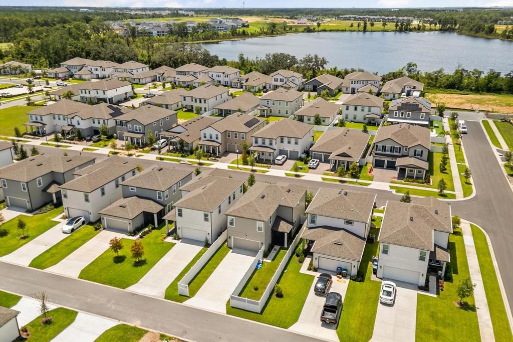 17061 Seville Orange Road Winter Garden, FL 34787 - Photo 39 of 42 an aerial view of residential building with parking