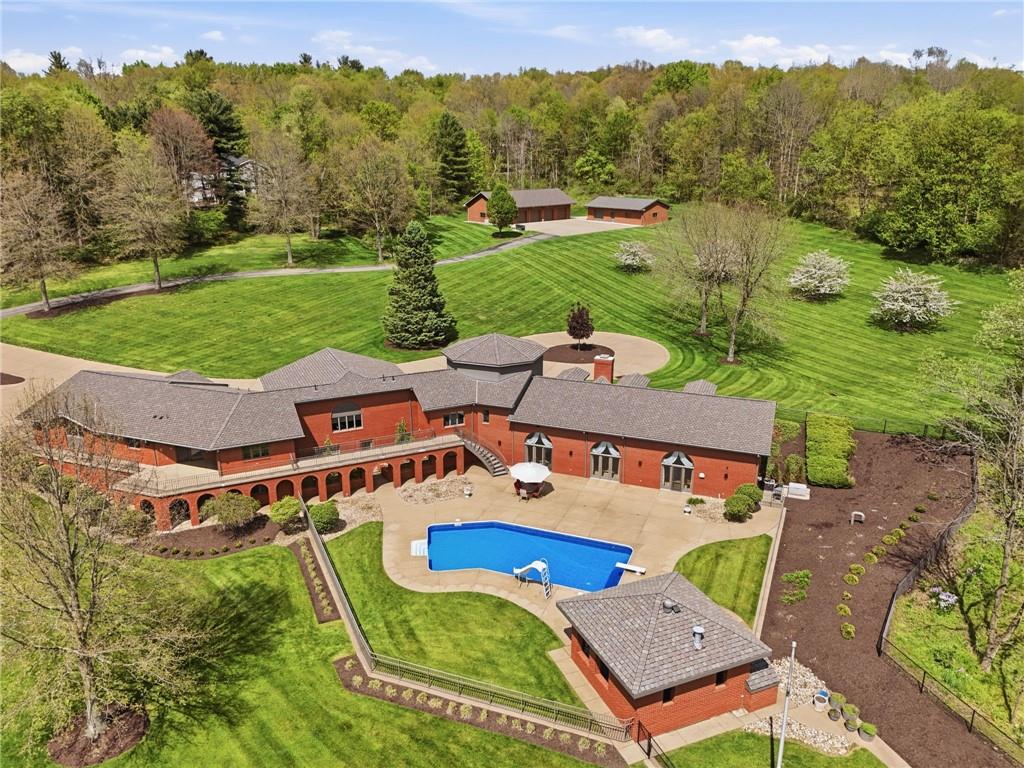 265 McFann Road Valencia, PA 16059 - Photo 12 of 50 an aerial view of a house with big yard