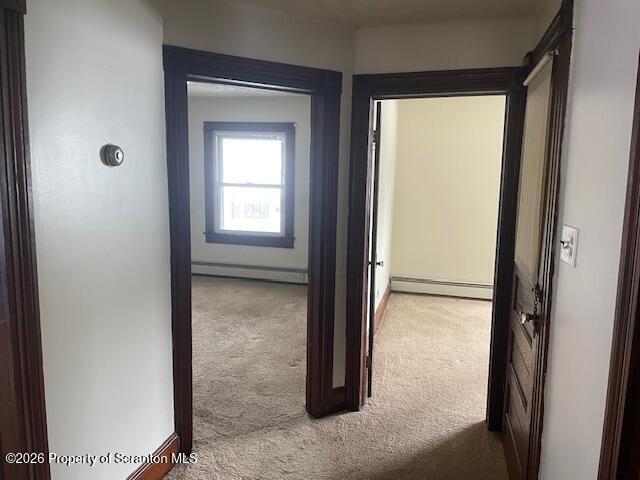 414 Depot Street, Unit 2 Scranton, PA 18509 - Photo 8 of 8 a view of a hallway with a glass door and a window