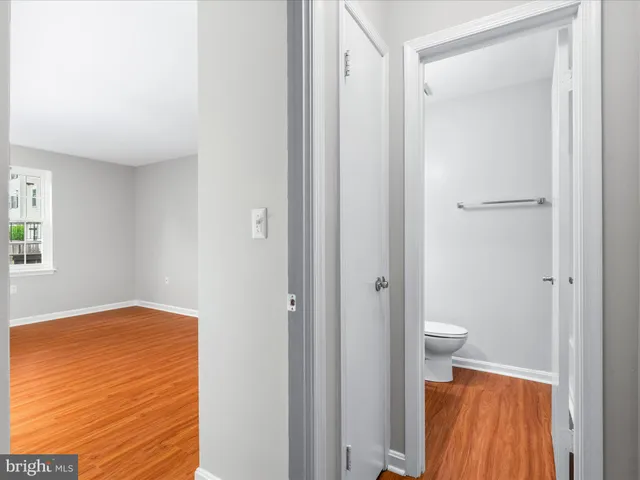 a view of bathroom and toilet