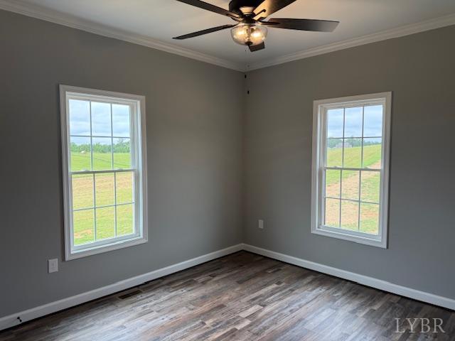 2779 Oakville Road Appomattox, VA 24522 - Photo 14 of 31 a view of an empty room with wooden floor and a window
