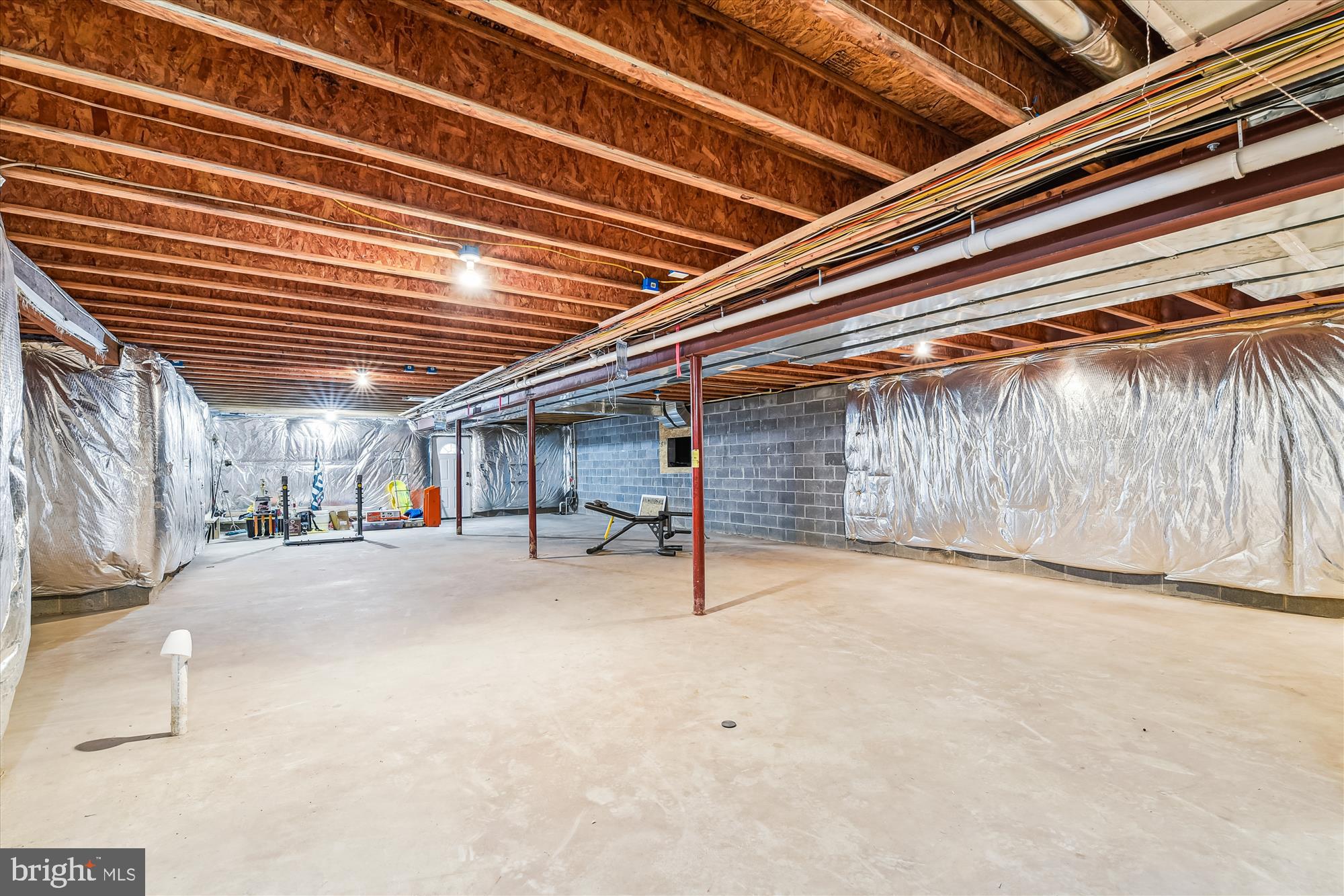 222 Wicklow Road Glen Burnie, MD 21061 - Photo 31 of 39 a view of empty room with wooden ceiling