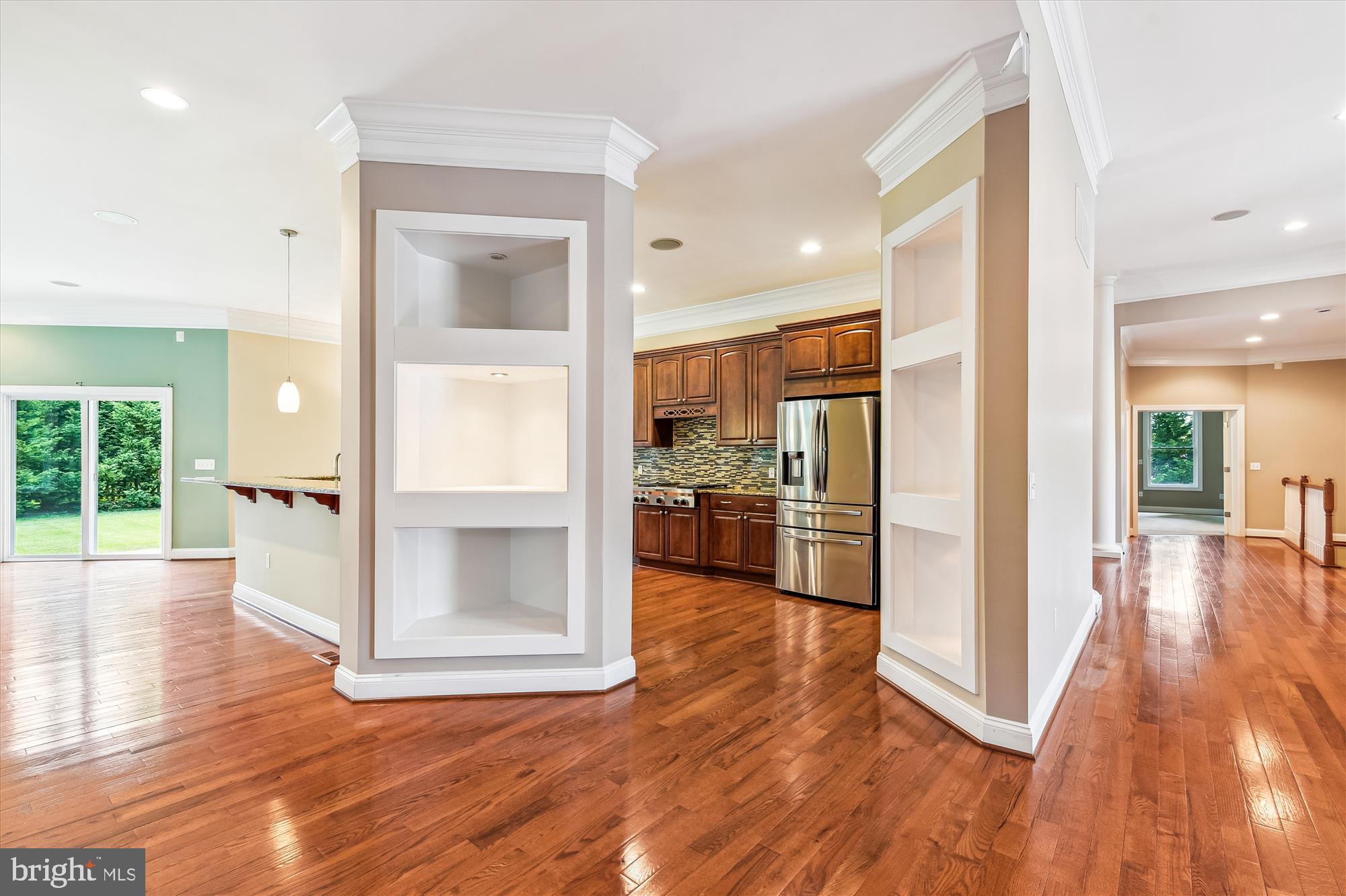 222 Wicklow Road Glen Burnie, MD 21061 - Photo 8 of 39 a view of a kitchen cabinets and wooden floor