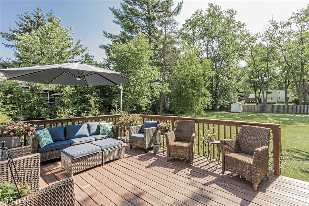 106 Fernwood Road Chagrin Falls, OH 44022 - Photo 21 of 28 Relax on your beautiful deck!
