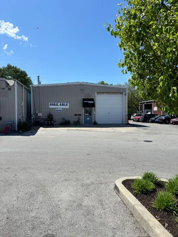 a view of a car with garage