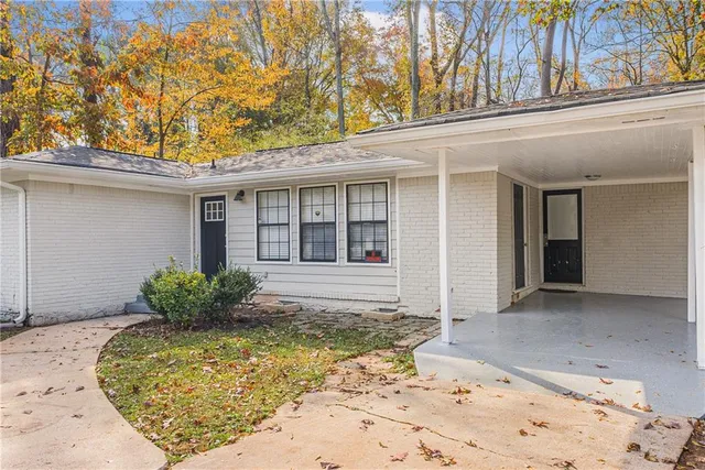 front view of a house