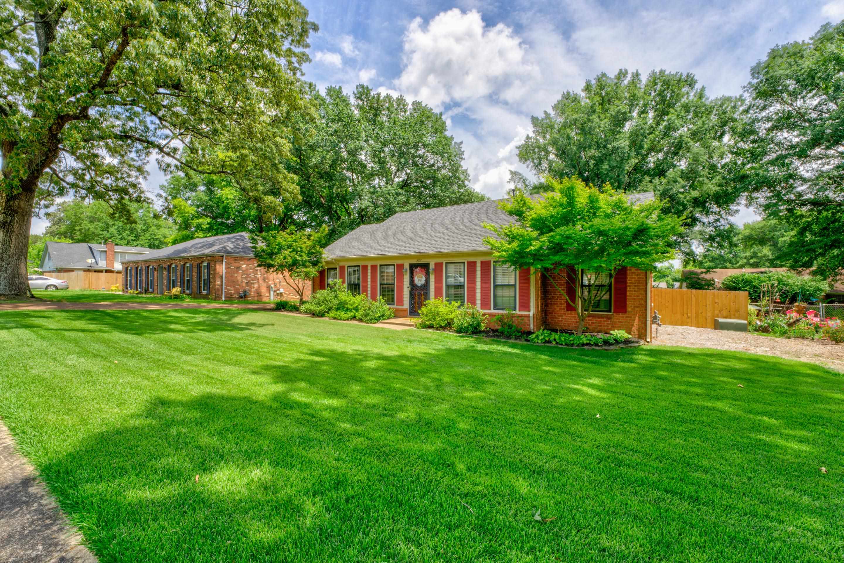 3078 Altruria Road Bartlett, TN 38134 - Photo 21 of 21 a front view of a house with yard and green space