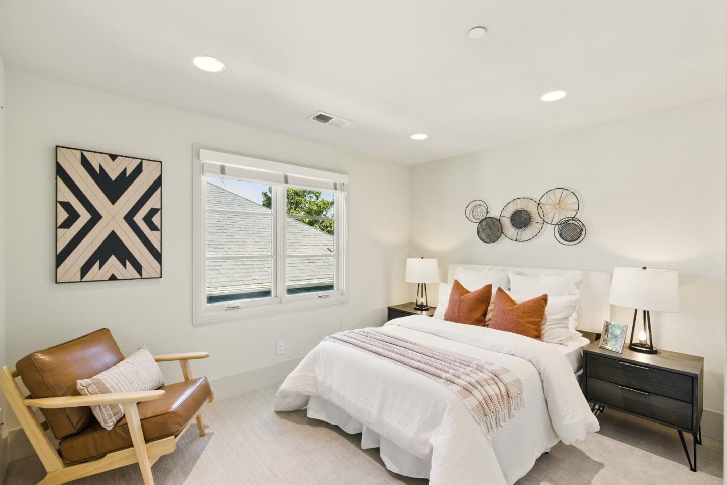 958 California Street Mountain View, CA 94041 - Photo 14 of 25 a bedroom with a bed and chair