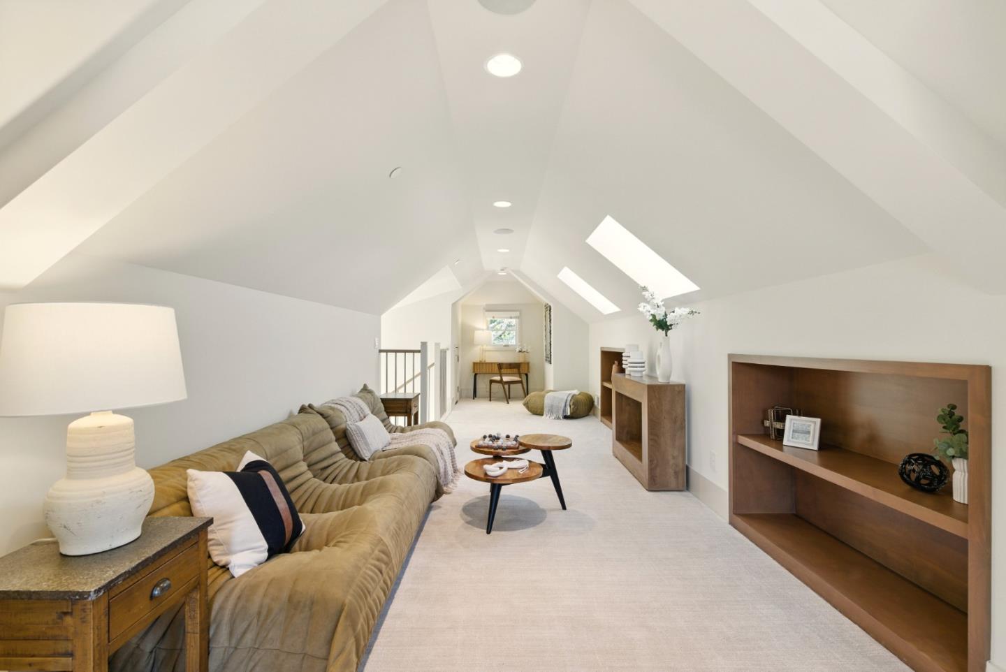 958 California Street Mountain View, CA 94041 - Photo 19 of 25 a living room with furniture and a wooden floor