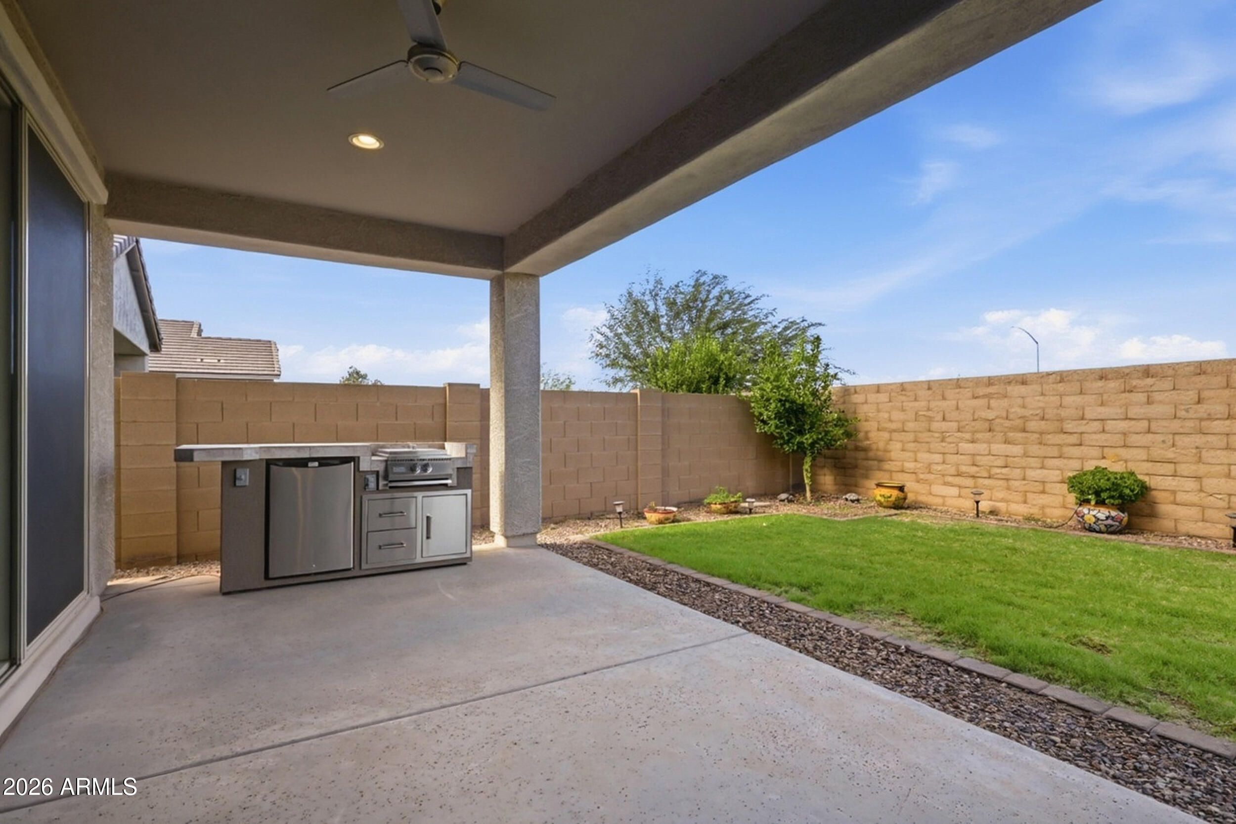 5823 South Del Rancho Mesa, AZ 85212 - Photo 28 of 42 Built in BBQ
