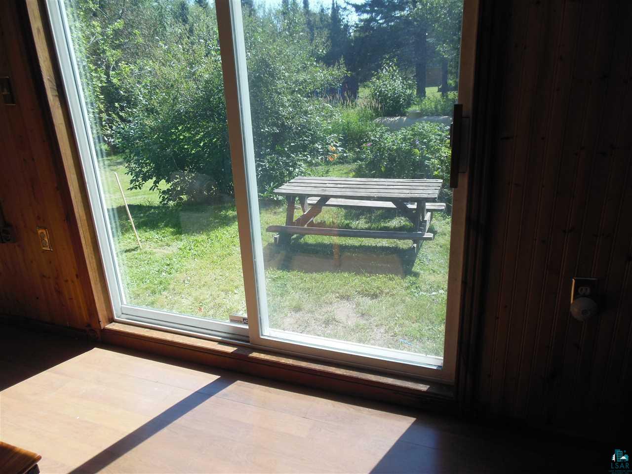 Sliding glass doors. Build your new patio or deck space.