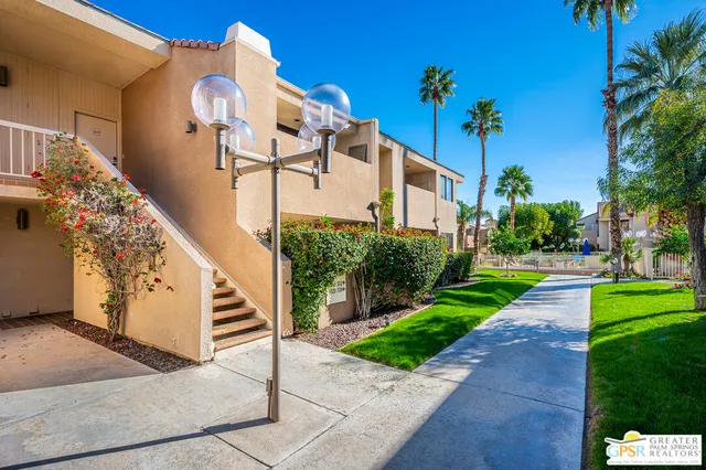 a view of street sign