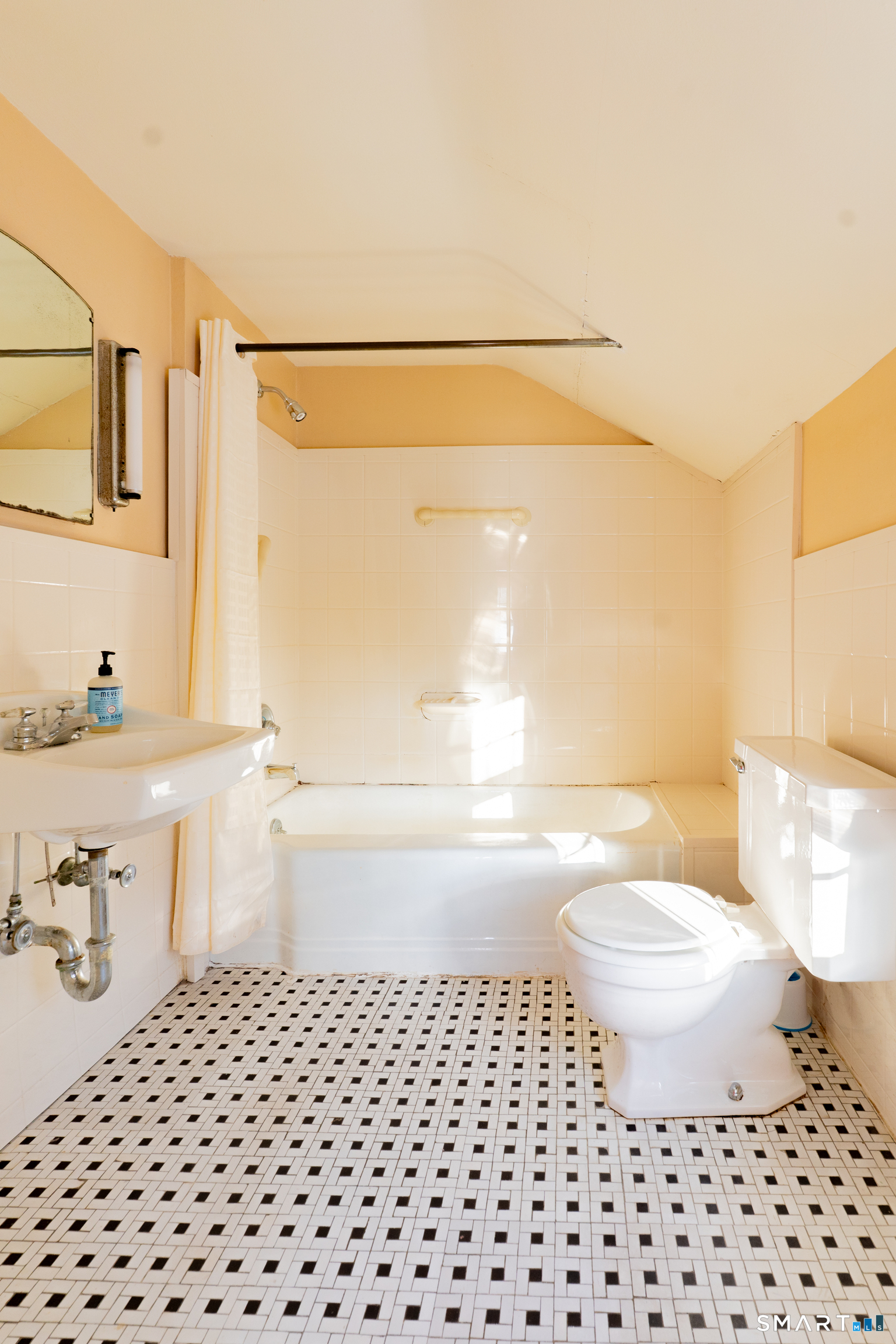 38 Wheeler Road Wethersfield, CT 06109 - Photo 8 of 28 a bathroom with a sink a toilet and a shower