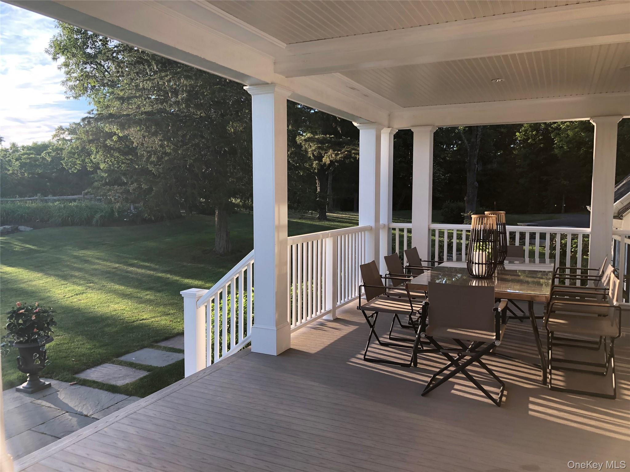 790 Stanford Road Millbrook, NY 12545 - Photo 19 of 50 a view of a balcony with furniture