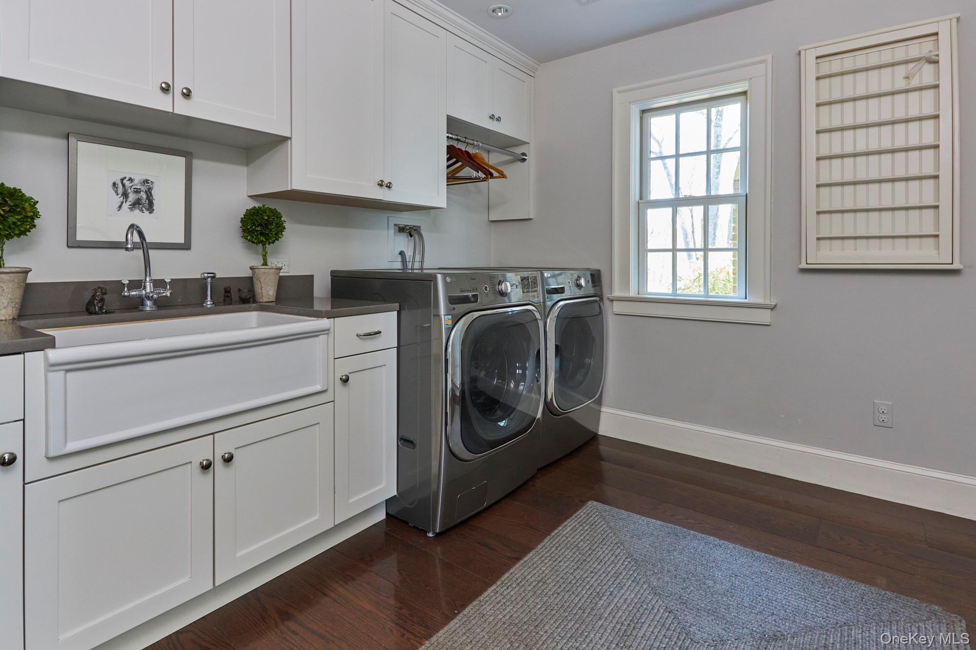 790 Stanford Road Millbrook, NY 12545 - Photo 26 of 50 a utility room with sink dryer and washer