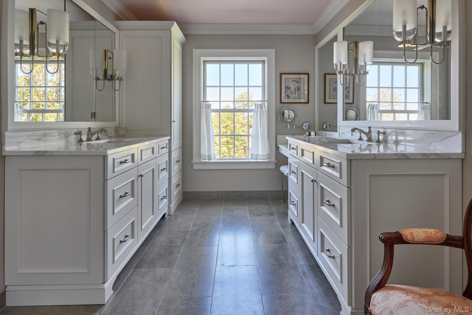 790 Stanford Road Millbrook, NY 12545 - Photo 29 of 50 a bathroom with sink a mirror a window and a bathtub