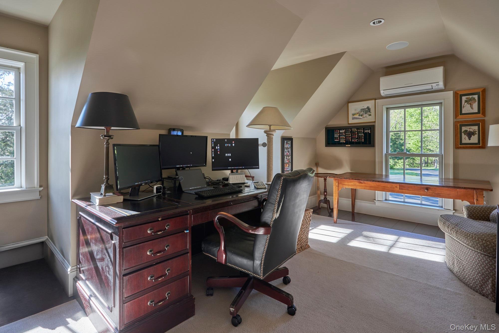 790 Stanford Road Millbrook, NY 12545 - Photo 39 of 50 a view of a workspace with furniture and a window