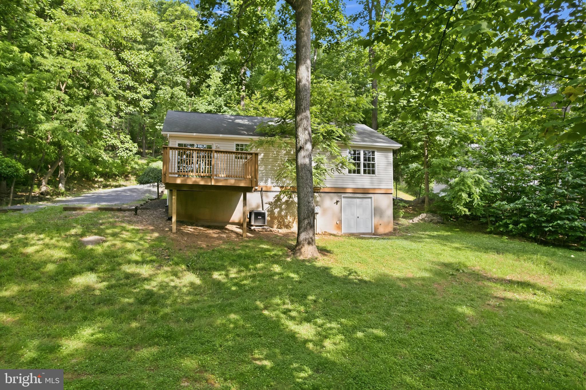997 Wilderness Road Linden, VA 22642 - Photo 3 of 61 Rear of home with newly stained deck
