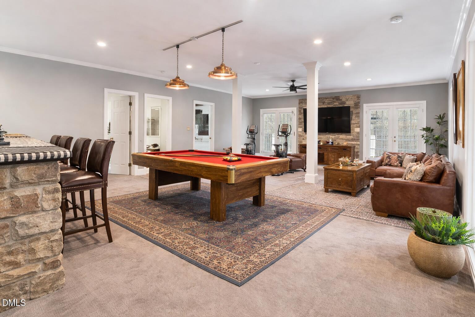 4205 Swarthmore Road Durham, NC 27707 - Photo 10 of 86 swarthmore entertaiment room