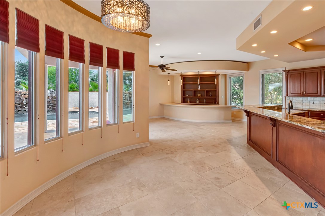 48 Post Oak Run Inez, TX 77968 - Photo 13 of 42 a large white kitchen with a large window