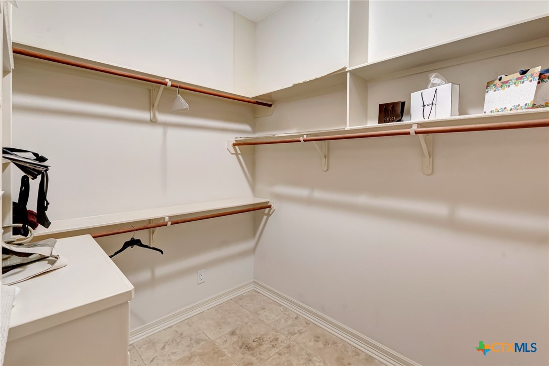 48 Post Oak Run Inez, TX 77968 - Photo 25 of 42 a view of storage and utility room with washer and dryer