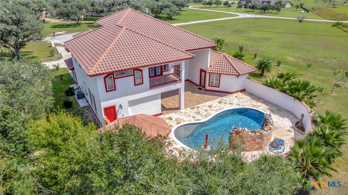 48 Post Oak Run Inez, TX 77968 - Photo 34 of 42 an aerial view of a house