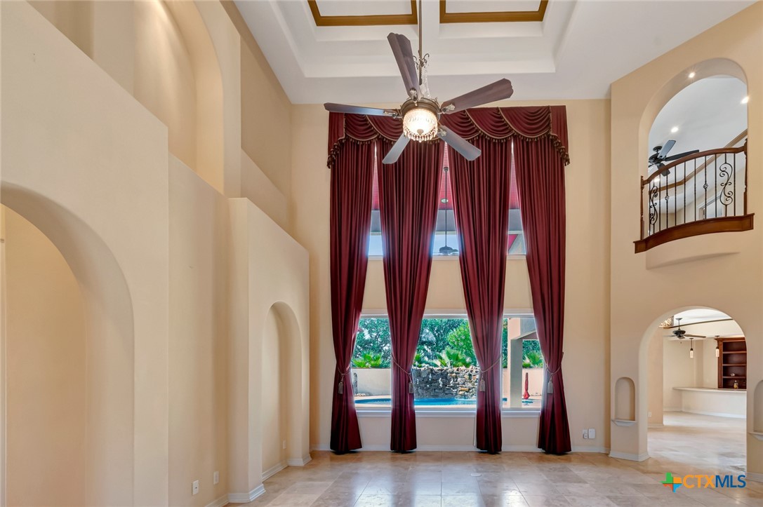 48 Post Oak Run Inez, TX 77968 - Photo 5 of 42 a view of an entryway with a fan