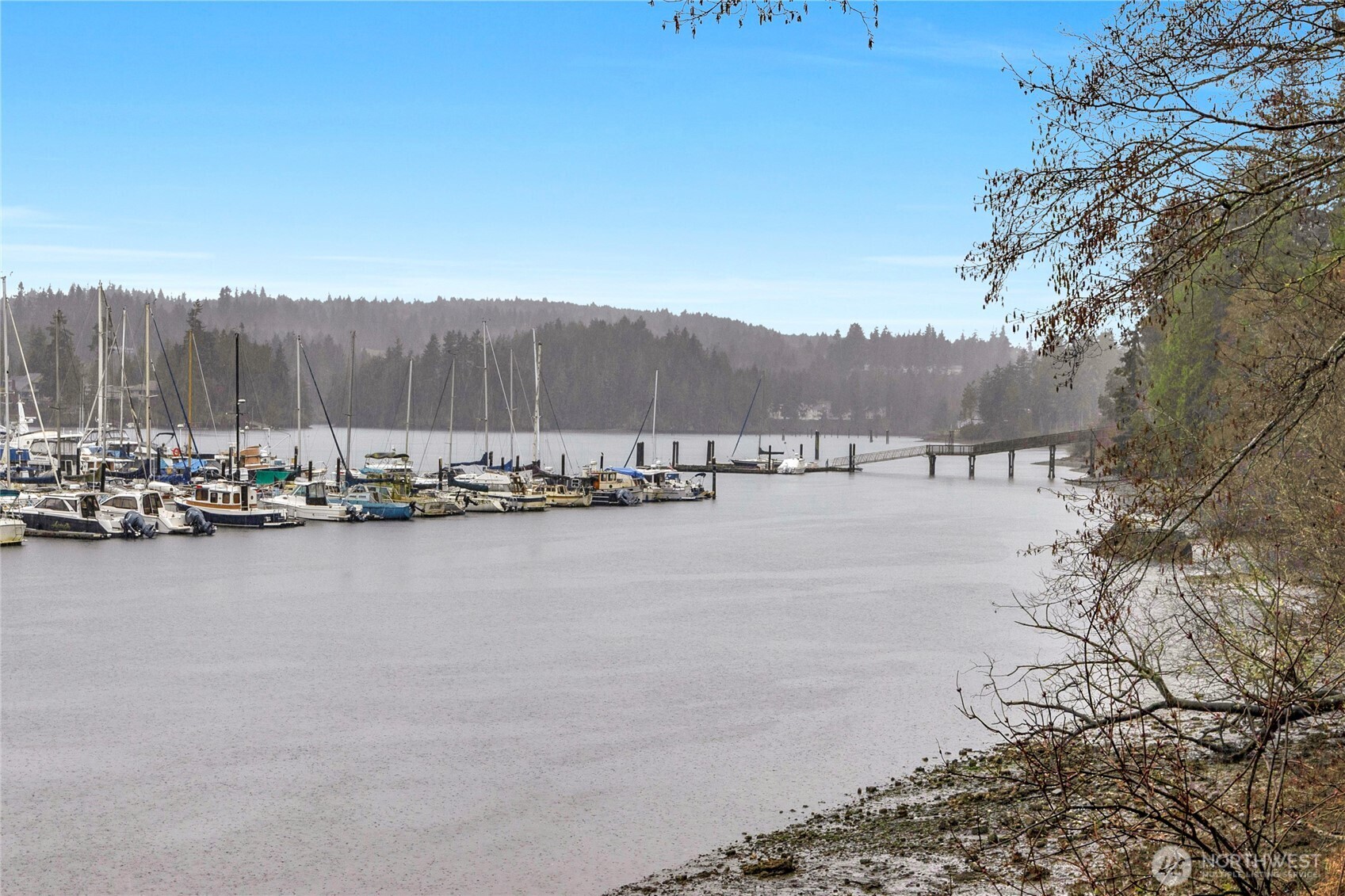 1 Pintail Road Port Ludlow, WA 98365 - Photo 28 of 36 a view of a lake with a mountain