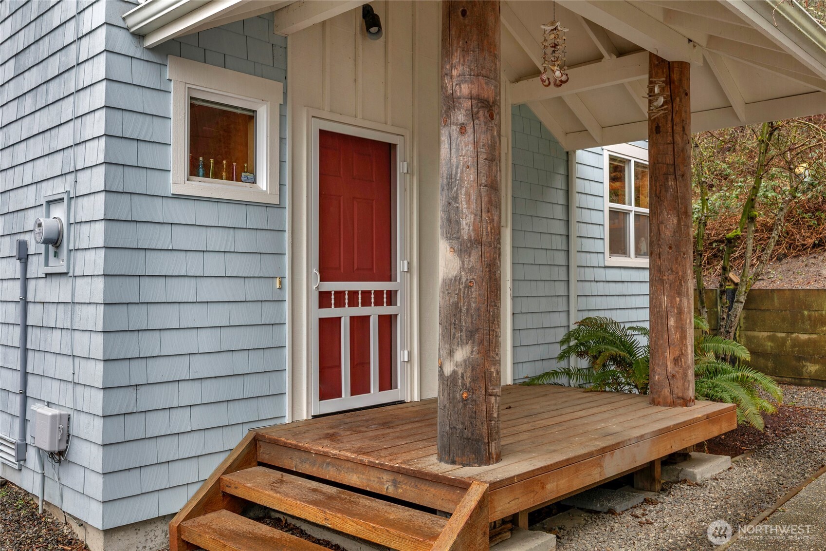 1 Pintail Road Port Ludlow, WA 98365 - Photo 3 of 36 a view of a house with a door and wooden floor