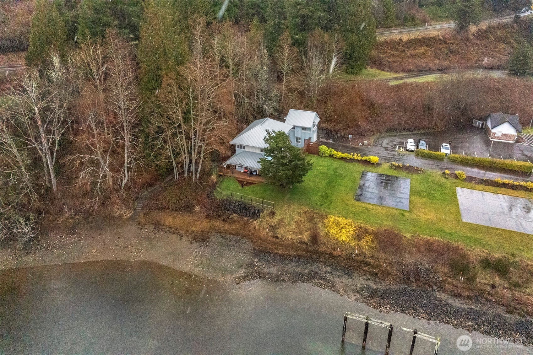 1 Pintail Road Port Ludlow, WA 98365 - Photo 35 of 36 a view of a yard with swimming pool
