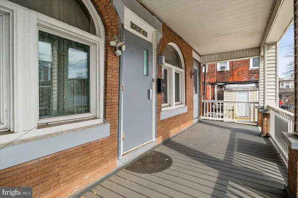 a view of a house with a balcony