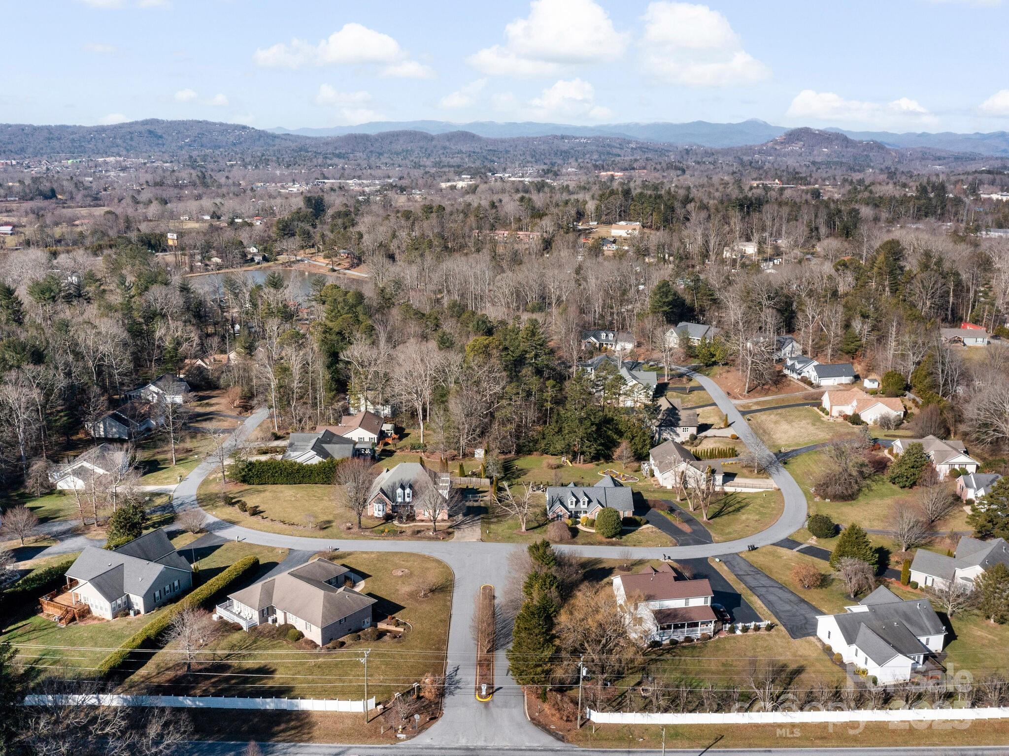 72 Classic Oaks Circle Hendersonville, NC 28792 - Photo 36 of 39 an aerial view of a city