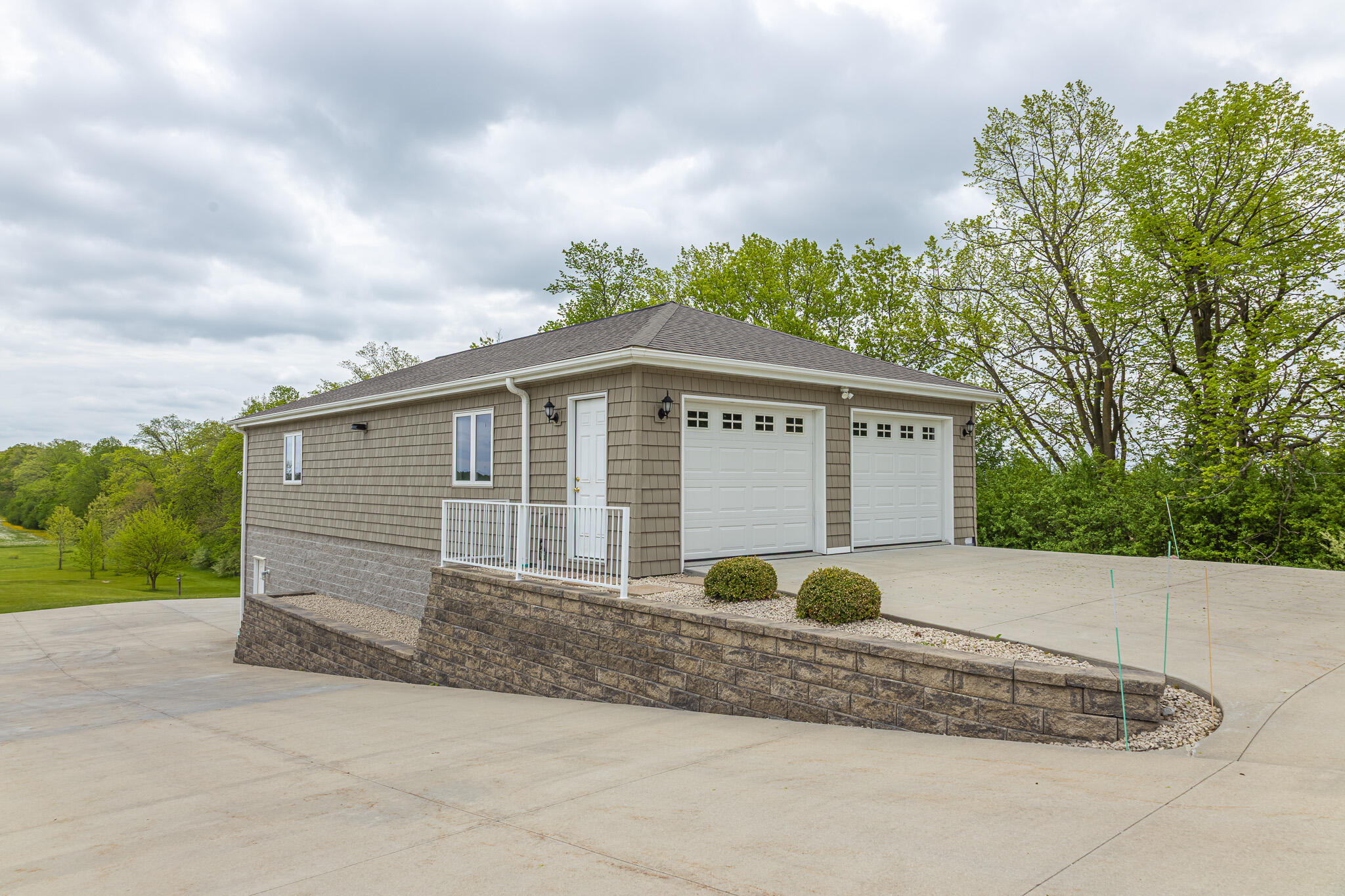 11604 North Granville Road Mequon, WI 53097 - Photo 2 of 49 Upper can store 4+ cars and is heated, so would make a great workshop. Lower can store 4+ cars too!