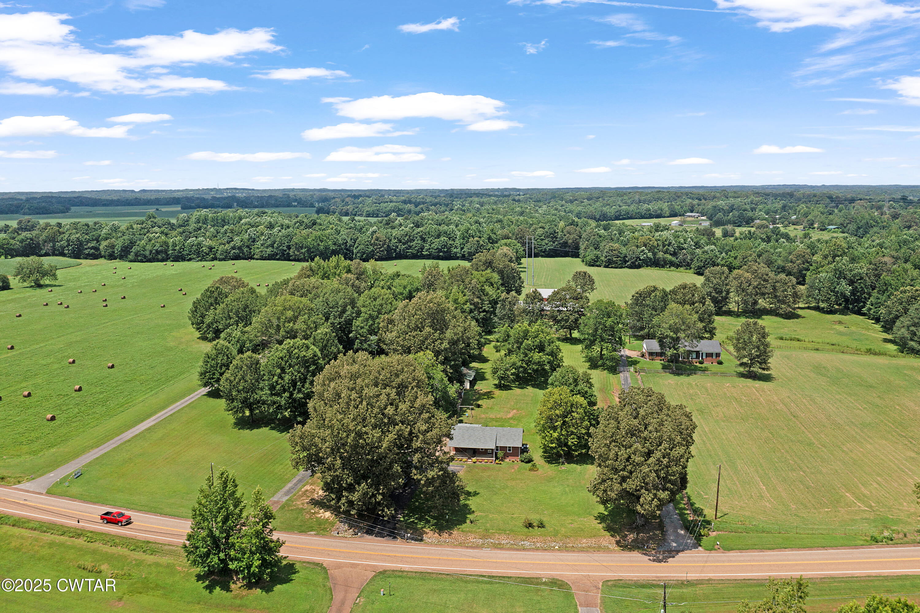 2901 Beech Bluff Road Jackson, TN 38301 - Photo 7 of 23 an aerial view of a residential houses with outdoor space