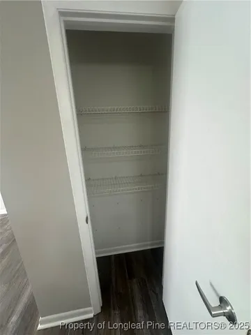 a view of walk in closet