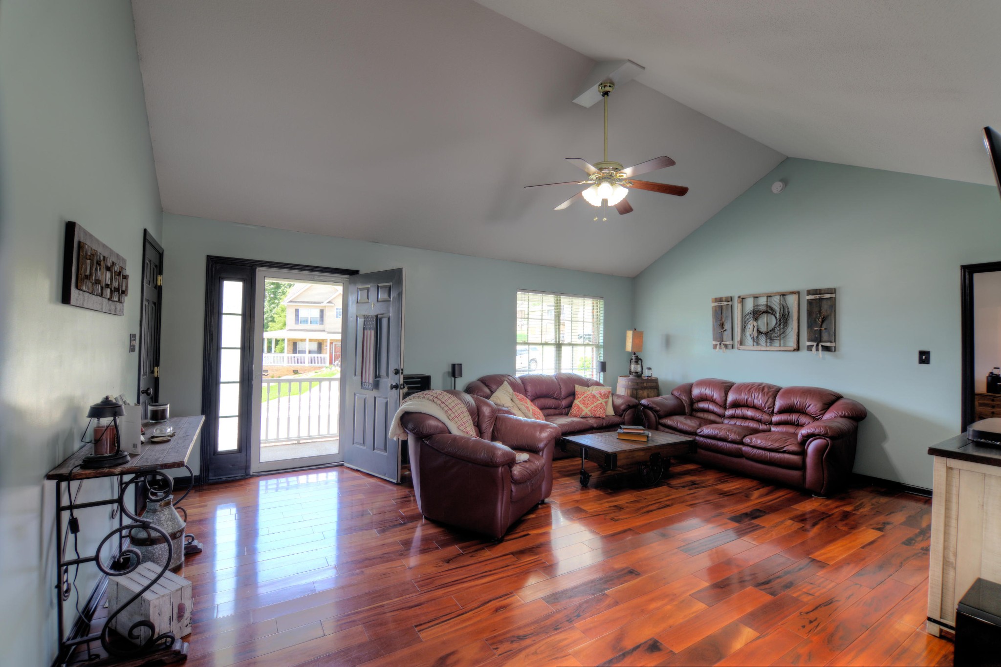7332 Fort Apache Road Corryton, TN 37721 - Photo 4 of 13 a living room with furniture a ceiling fan and a window