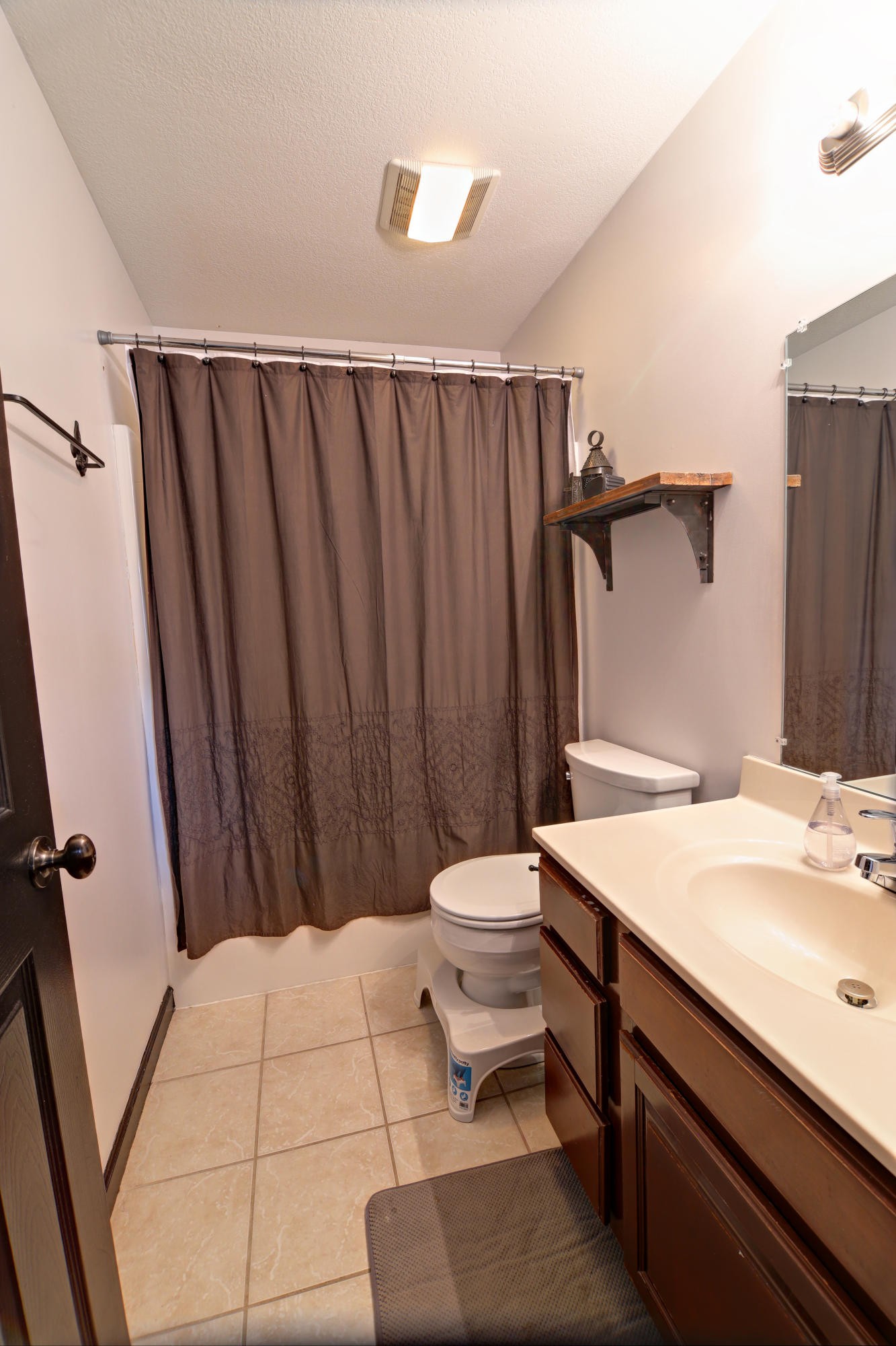 7332 Fort Apache Road Corryton, TN 37721 - Photo 9 of 13 a bathroom with a sink a toilet a mirror and vanity