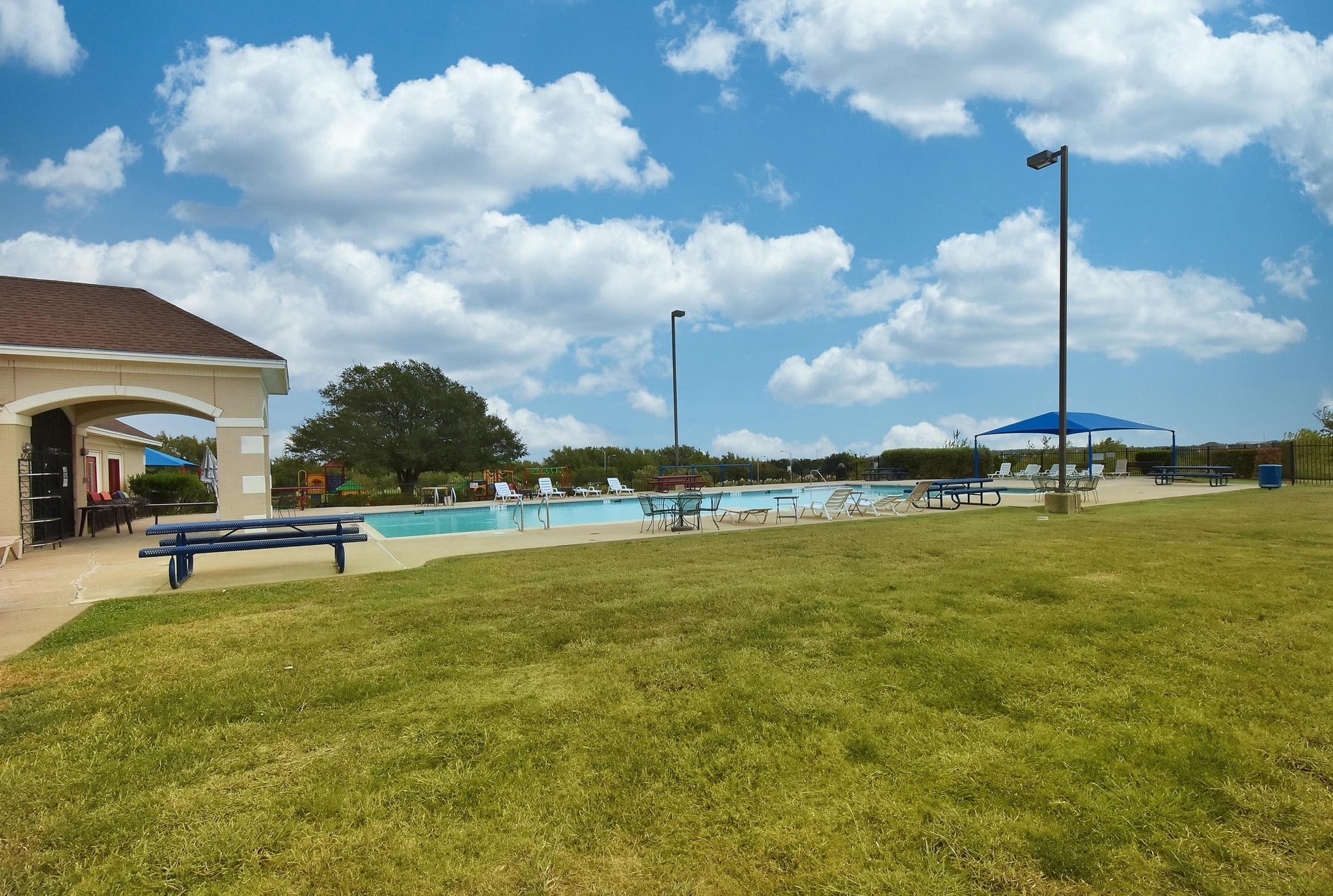 11820 Dunfries Lane Austin, TX 78754 - Photo 31 of 35 a view of swimming pool with table and chairs