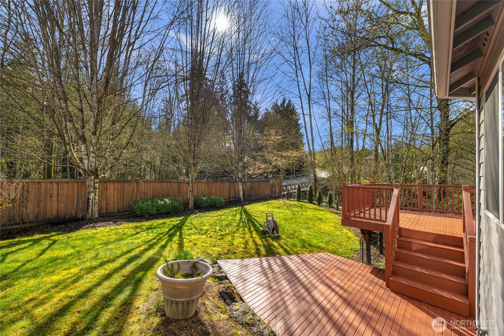 11628 50th Drive Southeast Everett, WA 98208 - Photo 10 of 37 a view of a backyard with sitting area