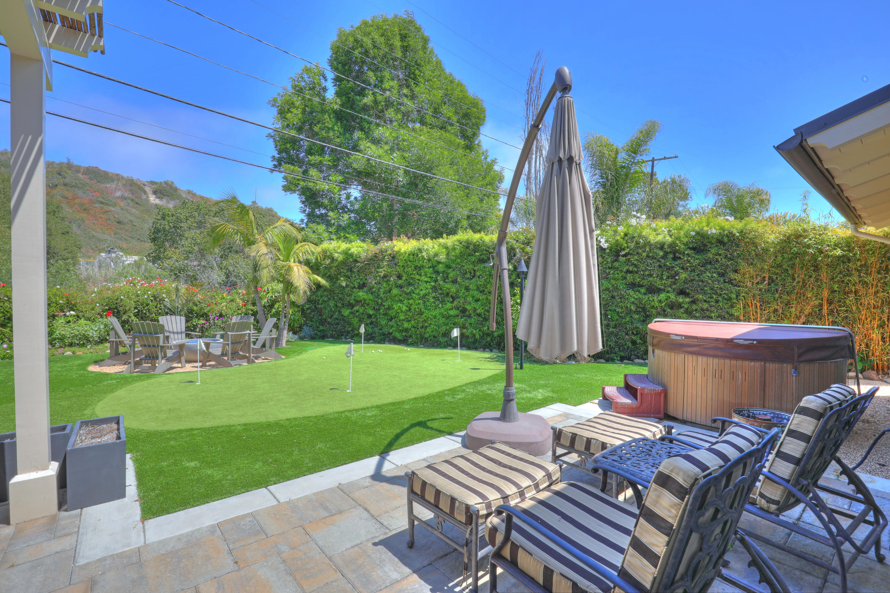 448 Alan Road Santa Barbara, CA 93109 - Photo 22 of 27 Backyard Spa