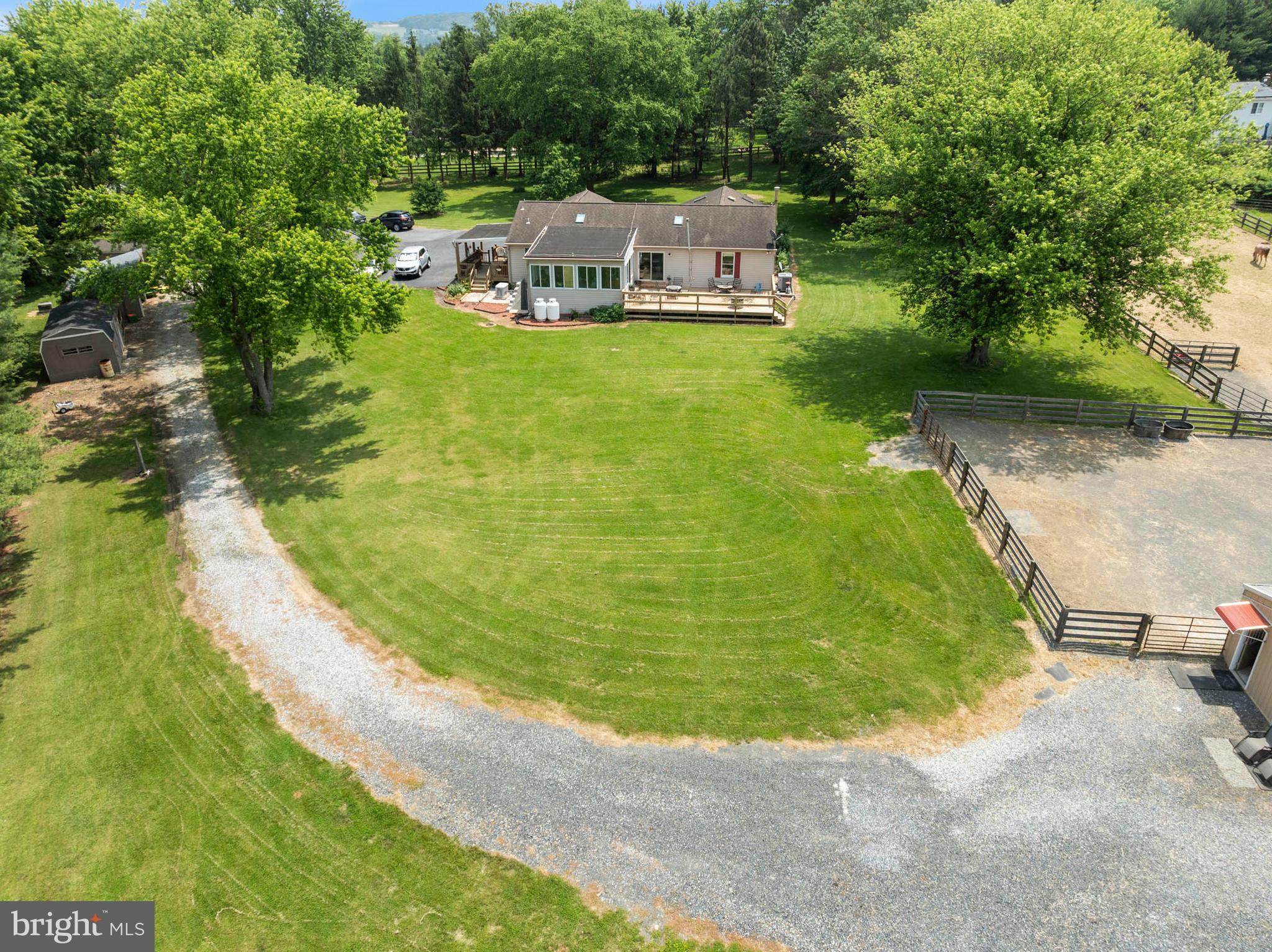 1392 Wakefield Valley Road New Windsor, MD 21776 - Photo 39 of 144 Separate stone drive for trailer parking