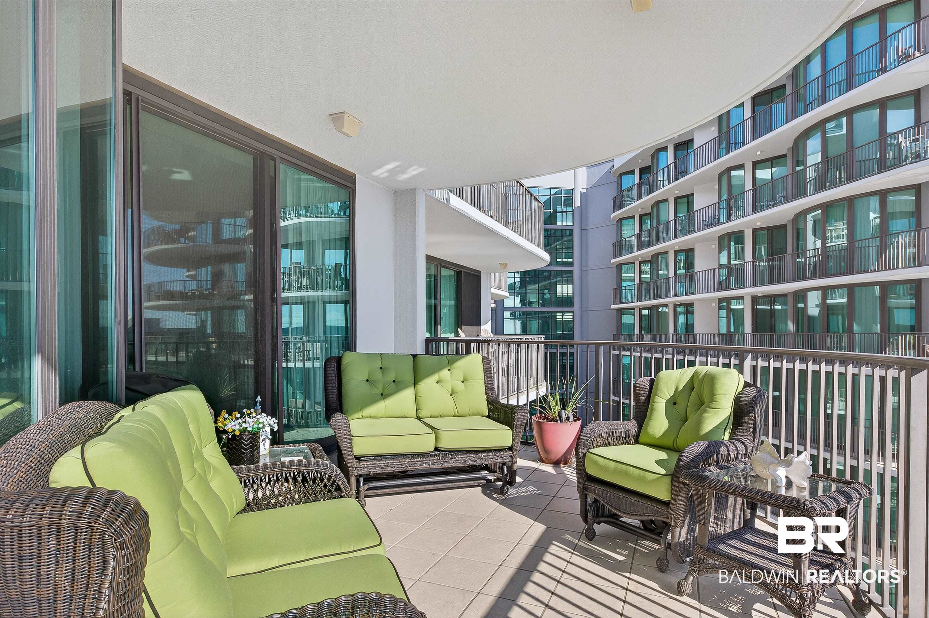 27582 Canal Road, Unit 2507 Orange Beach, AL 36561 - Photo 52 of 75 Balcony with an outdoor living space