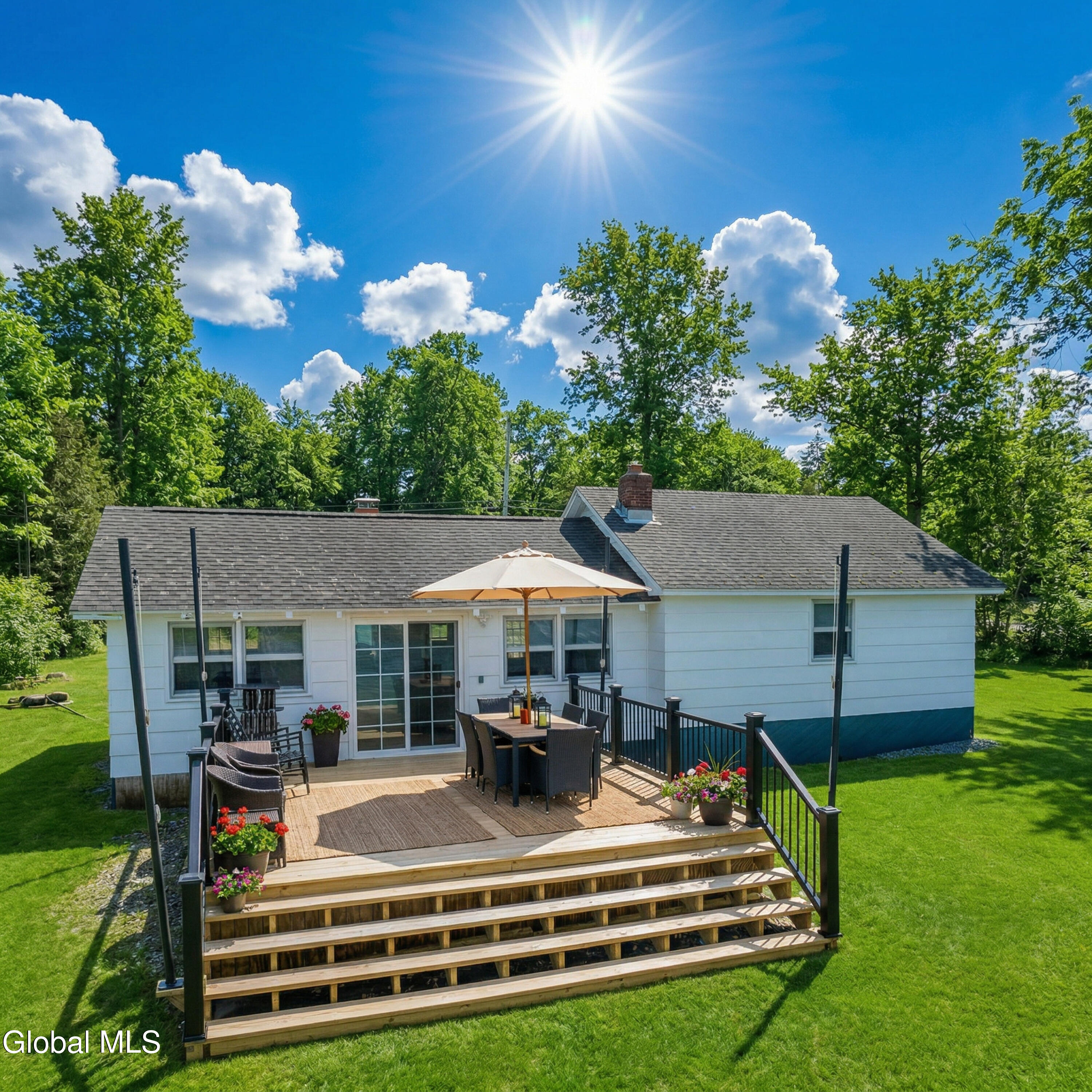 594 South Shore Road Delanson, NY 12053 - Photo 4 of 17 Large Rear Deck